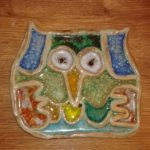 Podložka sova | Výrobky z keramické dílny | Keramika a sklo